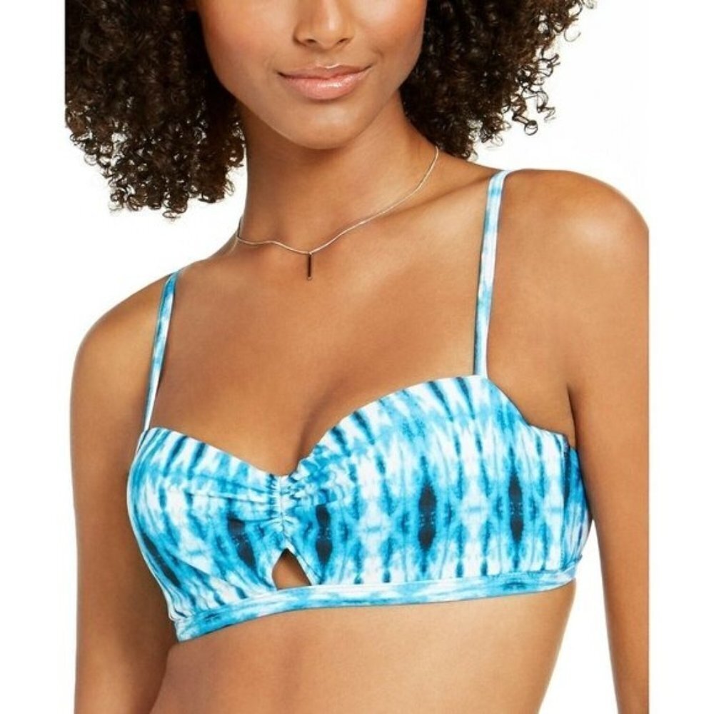 Sundazed 34B Tied &‎ True Printed Bikini Top 258
